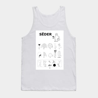 Seder Construction Instructions Tank Top